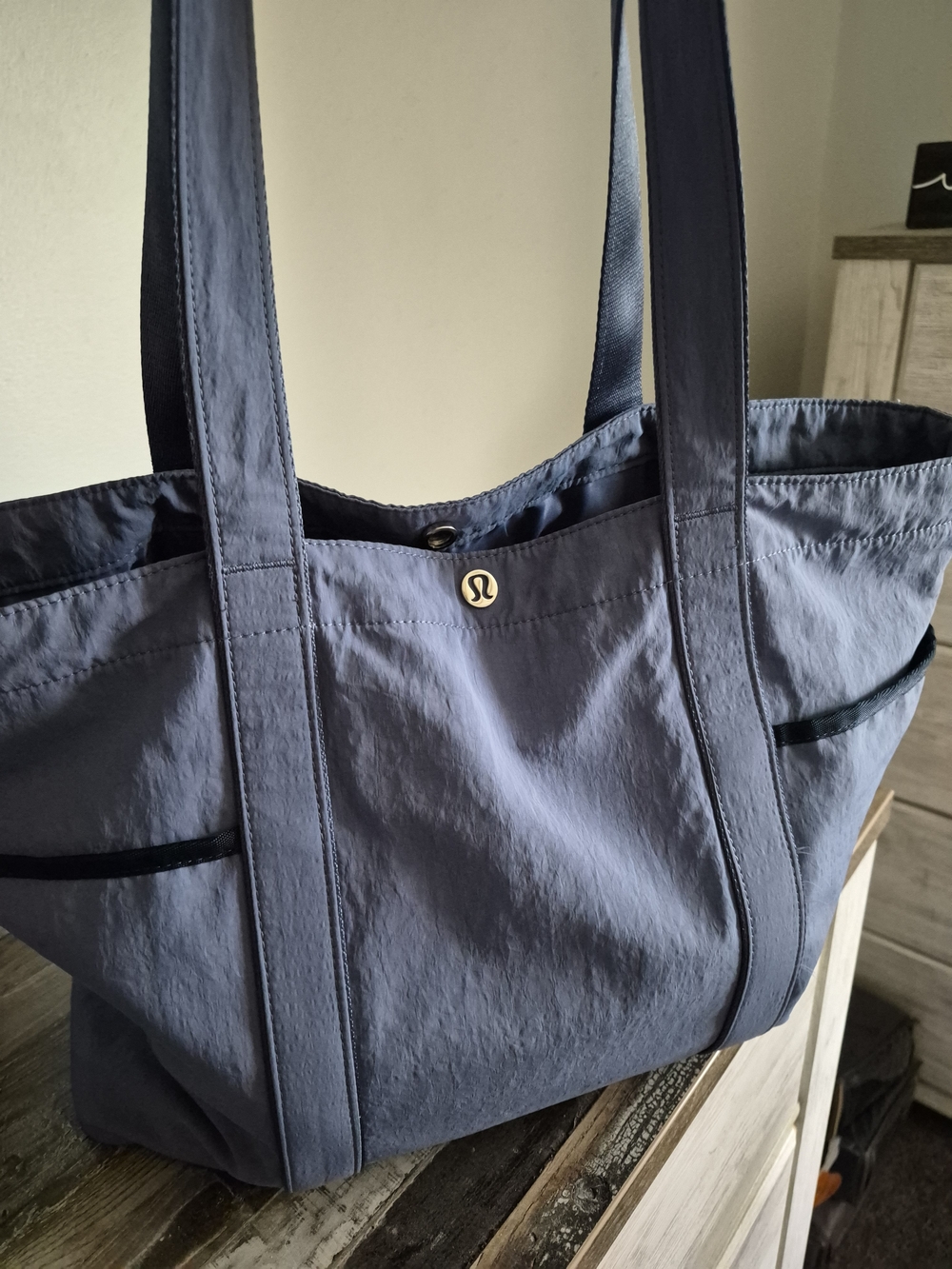 lululemon athletica Blue Utility Tote